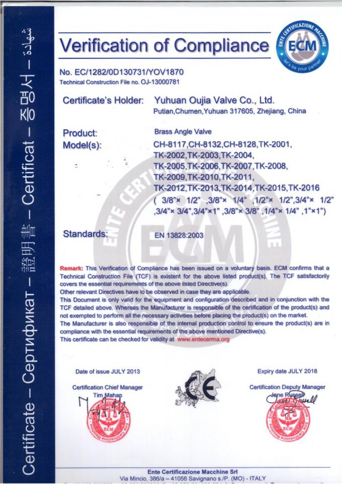 Messingder produkthohen qualität der sicherheitsventil-Druckentlastung TMOK Bestpreis CER-Bescheinigung hergestellt in China